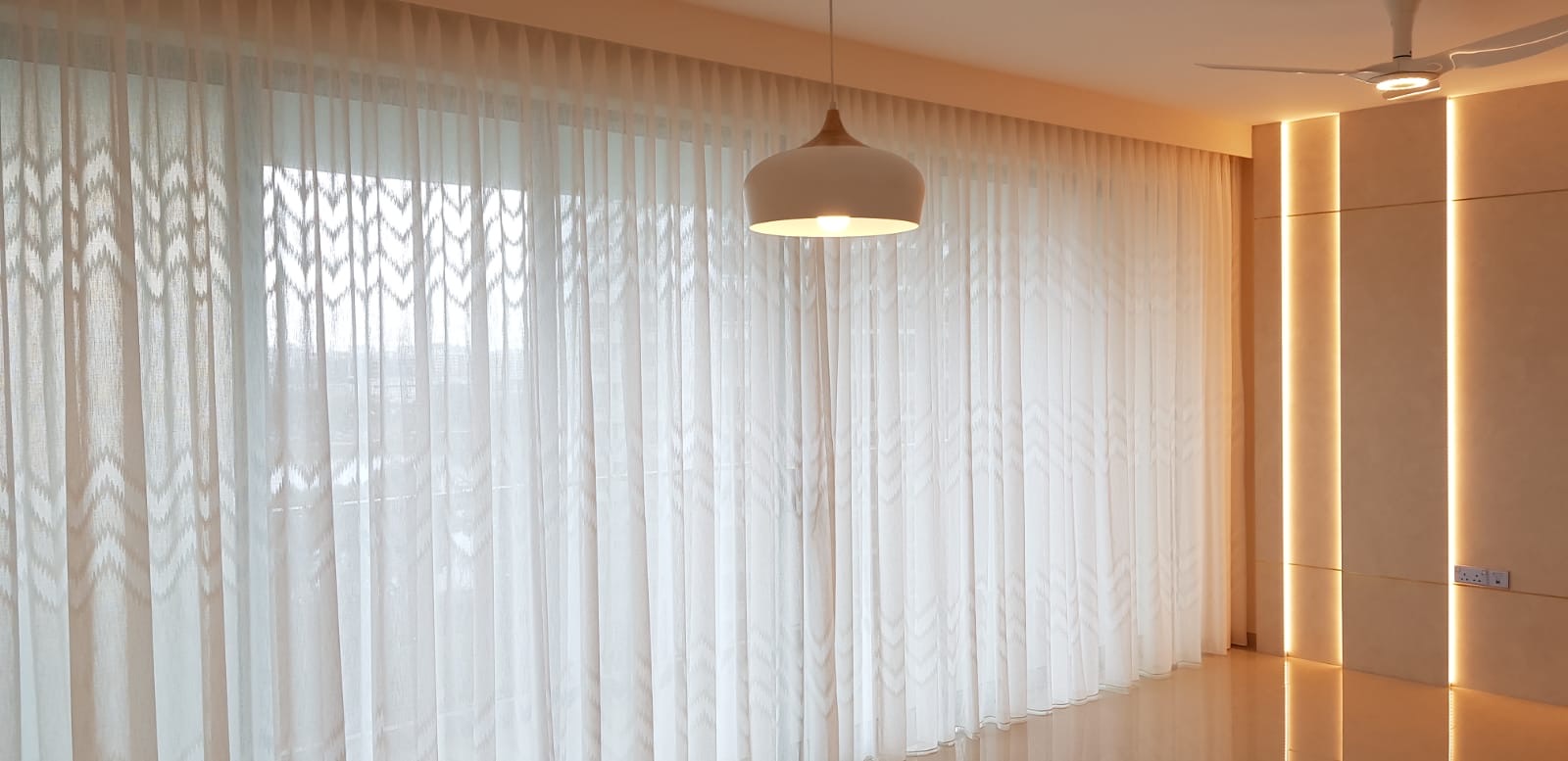 Double-Pleat Curtains 1